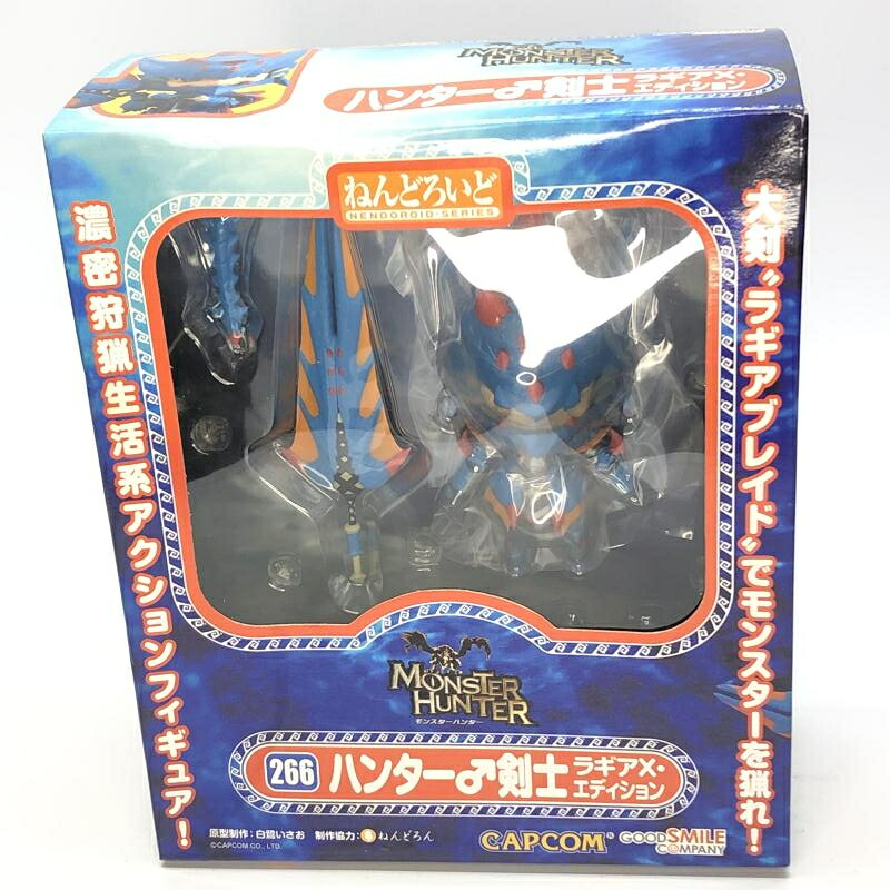 【中古】ねんどろいど ハンター♂剣士 ラギアＸ･エディション[18]