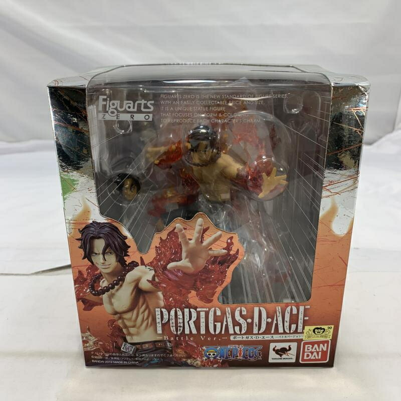 【中古】未開封/箱傷み)BANDAI Figuarts ZERO ポートガス・D・エース -バトルバージョン- フィギュア ONE PIECE[19]