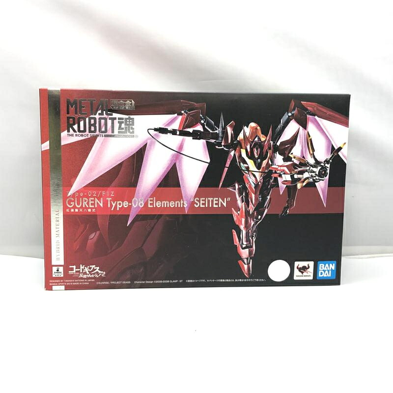 【中古】バンダイ METAL ROBOT魂 紅蓮聖天八極式 開封品 コードギアス 反逆のルルーシュR2[97]｜お宝創庫
