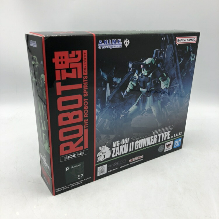 【中古】バンダイ　ROBOT魂 ＜SIDE MS＞ 機動戦士ガンダム0083 with ファントム・ブレット MS-06F ザクII (砲手用) Ver. A.N.I.M.E.[70]