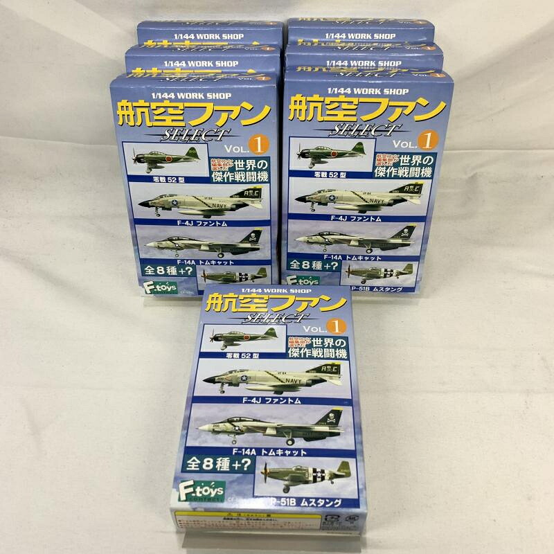 【中古】現状品)ｴﾌﾄｲｽﾞ 航空ﾌｧﾝSELECTVol.1 7機ｾｯﾄ[91]
