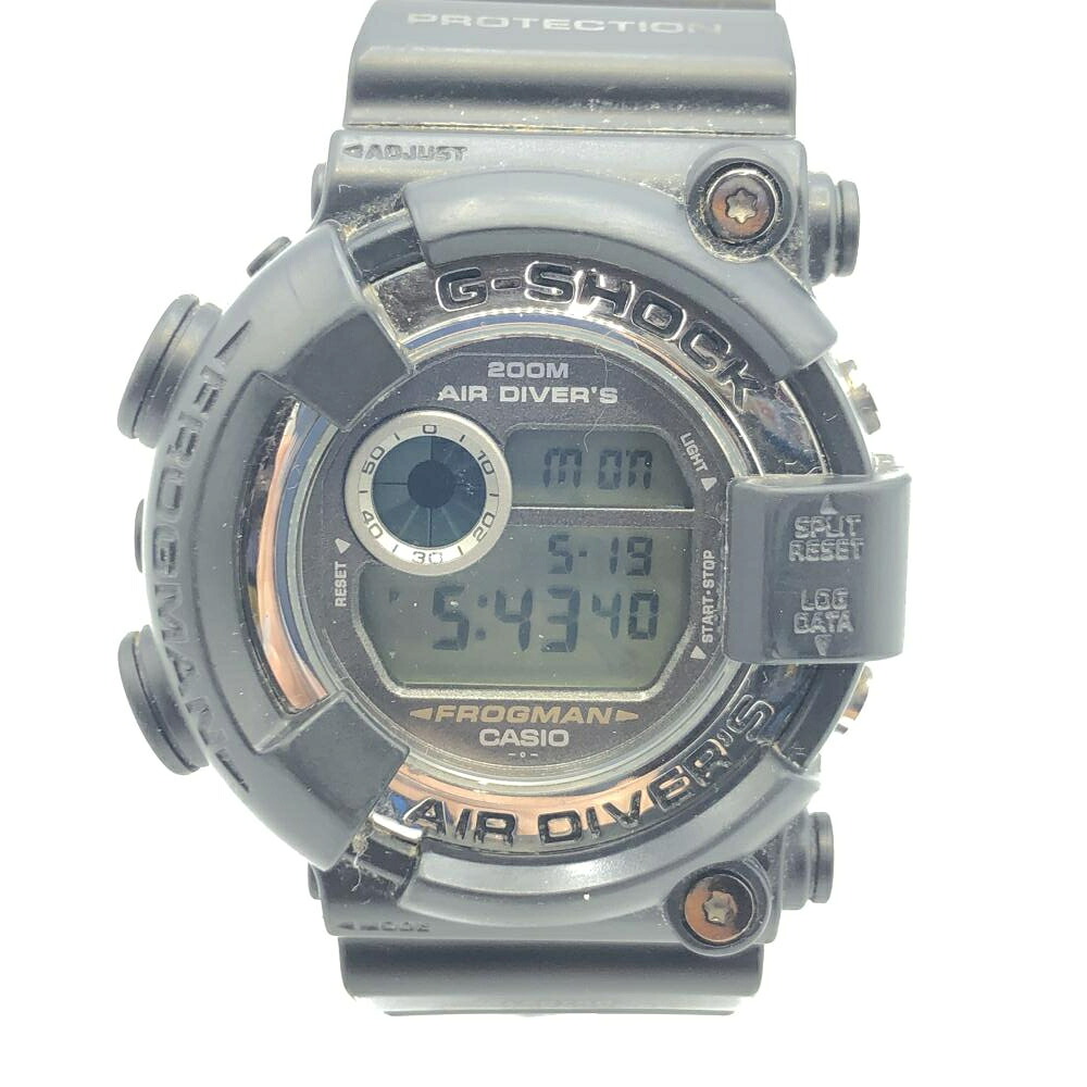【中古】G-SHOCK FROGMAN DW-8250 ジーショック フロッグマン ブラック[17]