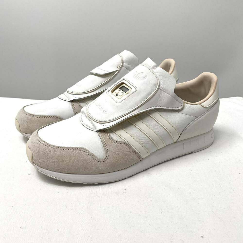 HYKE adidas コラボ　スニーカー　23.5 レザー　ベルクロ　ハイク アディダスとハイクのコラボレーション、再び──2型の