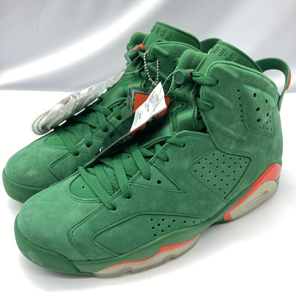 【中古】NIKE AIR JORDAN 6 RETRO Gatorade Green サイズ28.5cm AJ5986-335 ナイキ エアジョーダン[19]