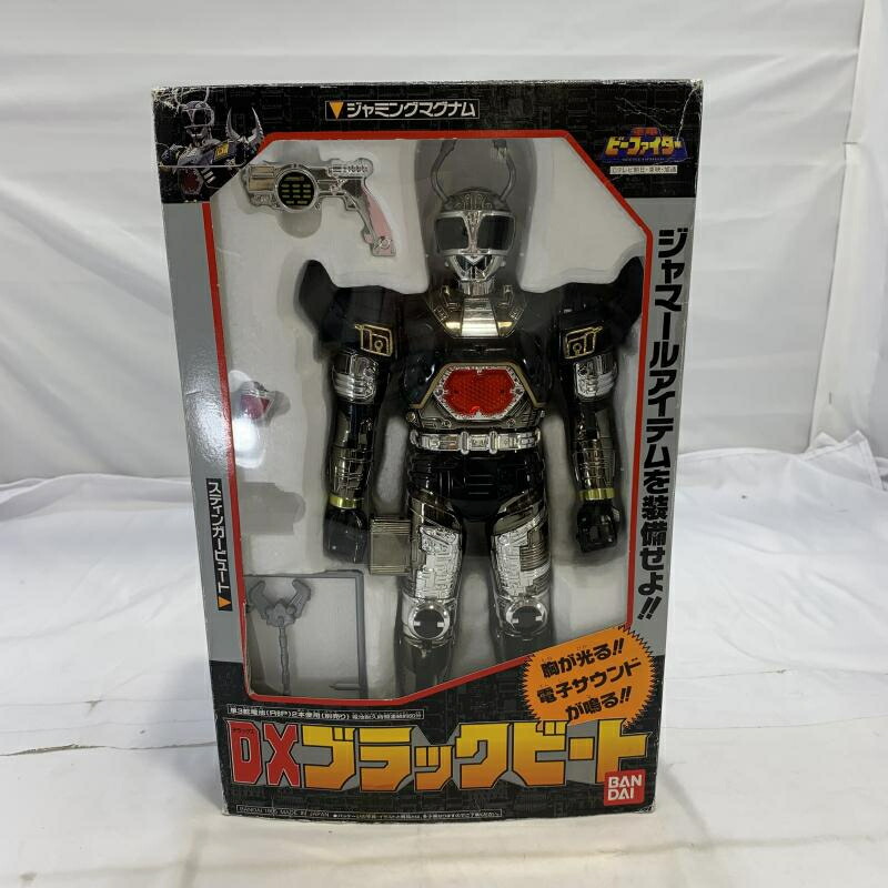 【中古】開封/箱傷み)BANDAI DXブラックビート フィギュア 重甲ビーファイター[19]画像
