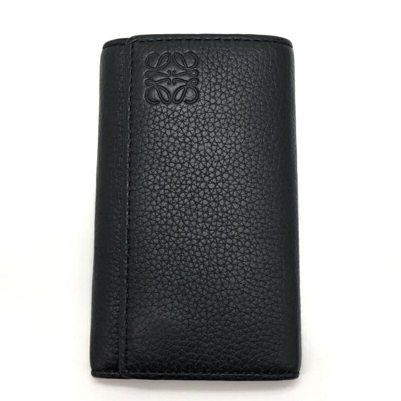 【最終値下げ】LOEWE　ロエベ　リピートアナグラム　キーケース　ブラック 350710655_1.jpg