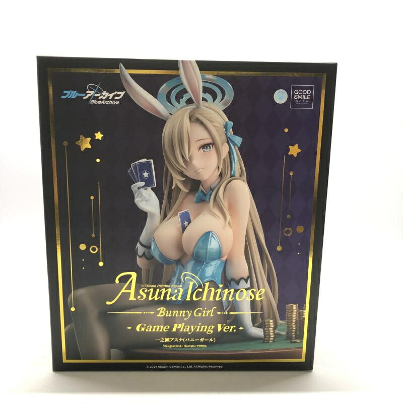 【中古】未開封)グッドスマイルアーツ上海 一之瀬アスナ(バニーガール) Game Playing Ver. 1/7 ブルーアーカイブ[18]