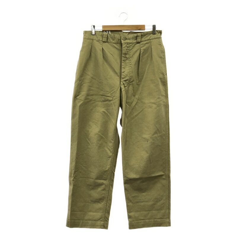 ALIER AIZENAY M-47 Cargo Pants サイズ22 MILITARY(ミリタリー) / カーゴパンツ/22/コットン/ARIEL