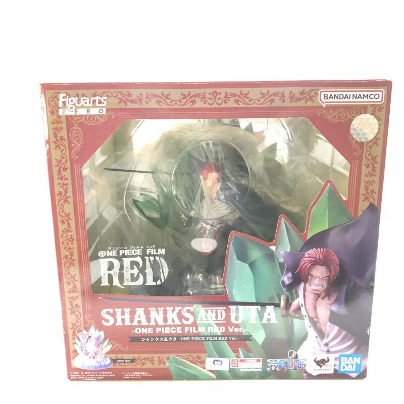 【中古】開封)フィギュアーツZERO[超激戦]シャンクス＆ウタ ONE PIECE FILM RED Ver.[18]