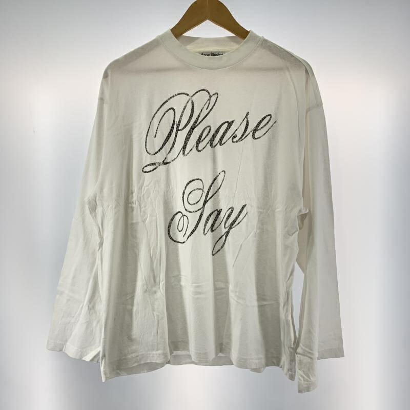 [アクネストゥディオス]25SS★ロングスリーブトップ Acne Studios - 25ss Acne Studios Logo ロゴロングスリーブ