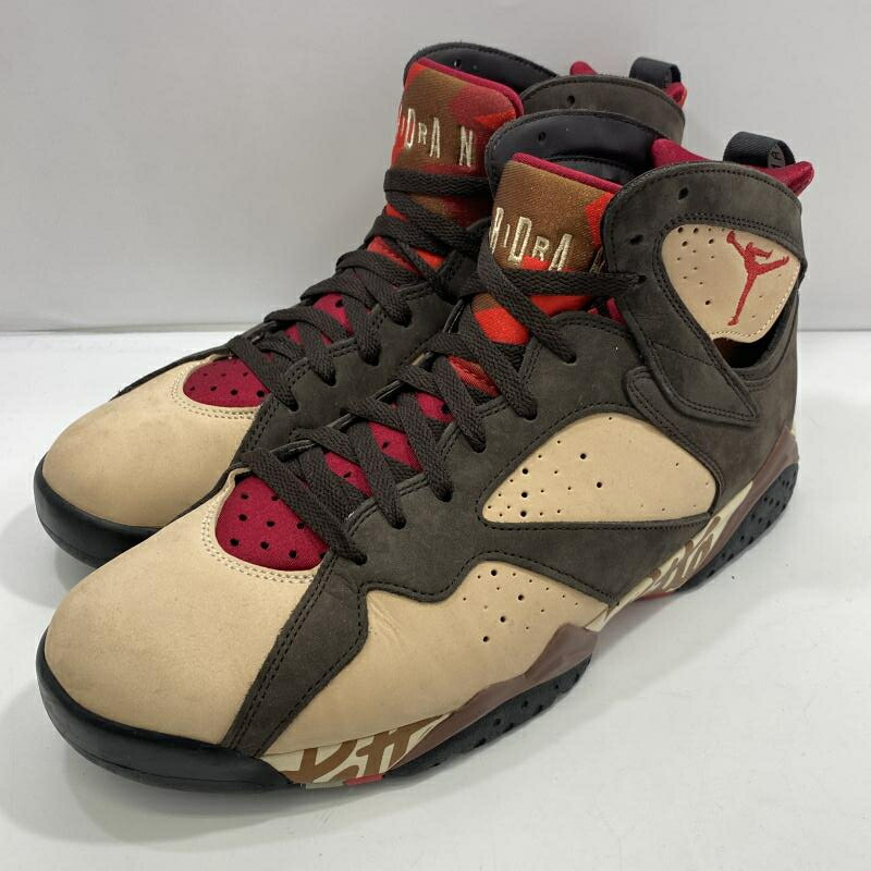 楽天市場】NIKE AIR JORDAN 7 RETRO PATTA shimmer/tough red