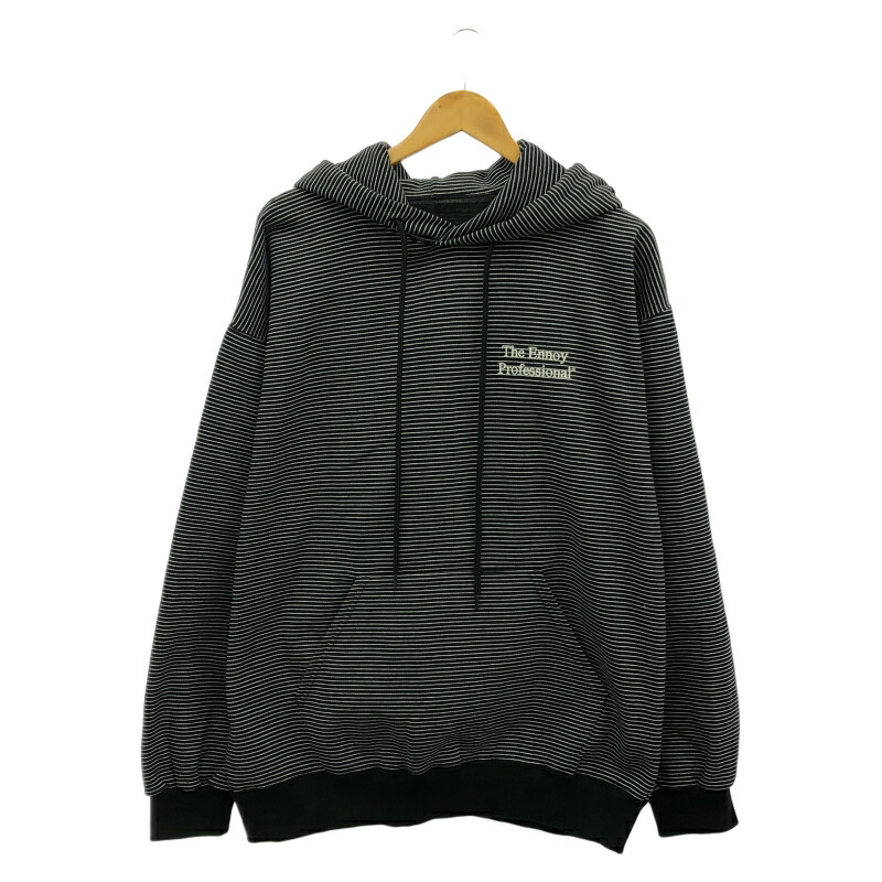 楽天市場】ENNOY(エンノイ) サイズ:XL 24AW Border Hoodie Sweat