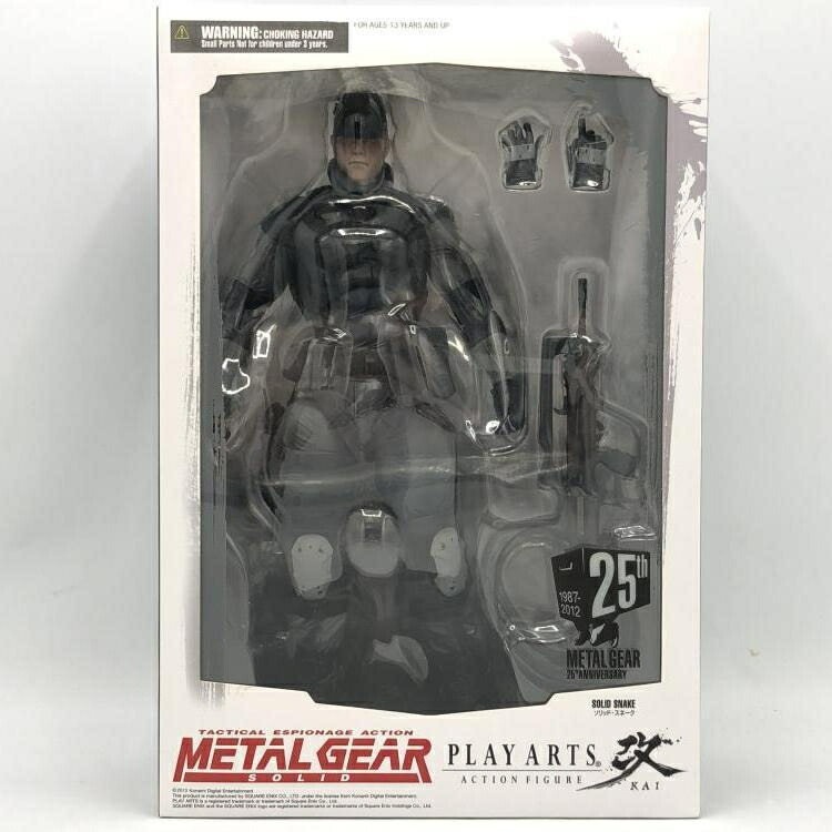 【希少】ソリッドスネーク　マイクロヤマグチ　リボルミニ　rm-001 フィギュア FIG]マイクロヤマグチ リボルミニ rm-001 ソリッド・スネーク METAL