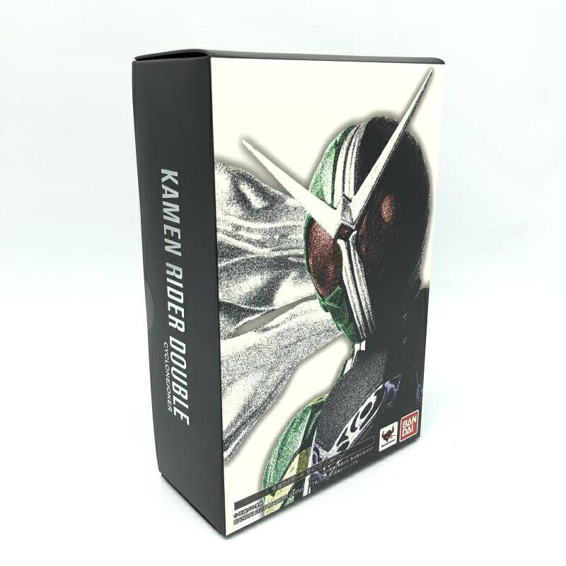 【中古】バンダイ S.H.Figuarts (真骨彫製法) 仮面ライダーW サイクロンジョーカー/仮面ライダーW[6]