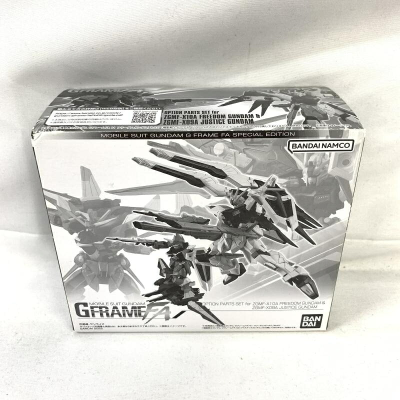 【中古】未開)機動戦士ｶﾞﾝﾀﾞﾑ GﾌﾚｰﾑFA ﾌﾘｰﾀﾞﾑｶﾞﾝﾀﾞﾑ&ｼﾞｬｽﾃｨｽｶﾞﾝﾀﾞﾑ ｵﾌﾟｼｮﾝﾊﾟｰﾂｾｯﾄ[91]｜お宝創庫