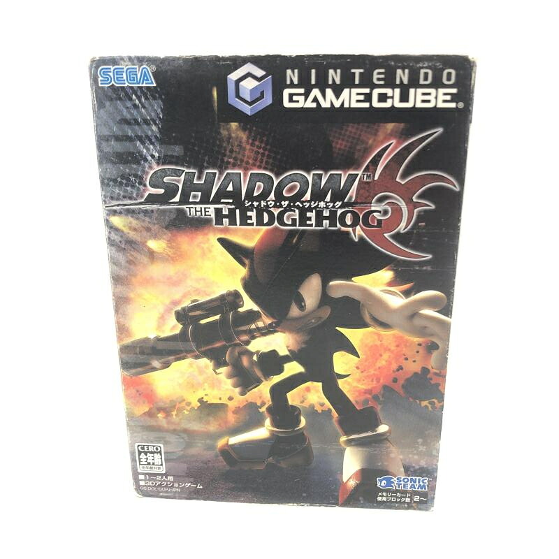 【中古】NGC）セガ　NINTENDO GAMECUBE ゲームキューブ　シャドウ・ザ・ヘッジホッグ[10]｜お宝創庫