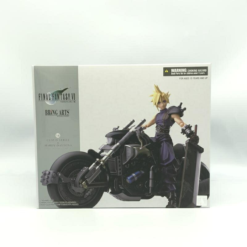 【中古】S未開封)BRING ARTS クラウド・ストライフ＆ハーディ\u003dデイトナ[10]