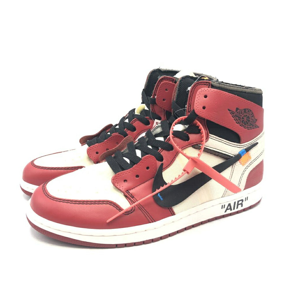 【中古】Off-White×NIKE AIR JORDAN 1 Retro High The Ten \