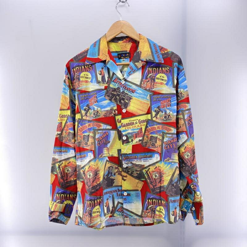 楽天市場】JOHNSONS LA ROCKA! VINTAGE All Over Bone Shirt ラロッカ