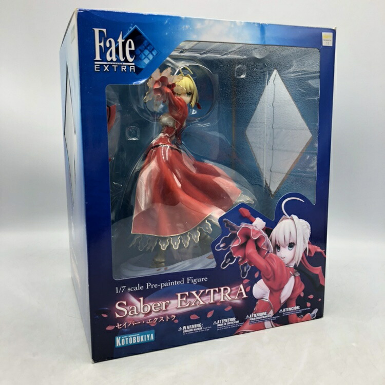 【中古】コトブキヤ　ｾｲﾊﾞｰ･ｴｸｽﾄﾗ 1/7 Fate/EXTRA　開封品　箱傷み　汚れ有[70]