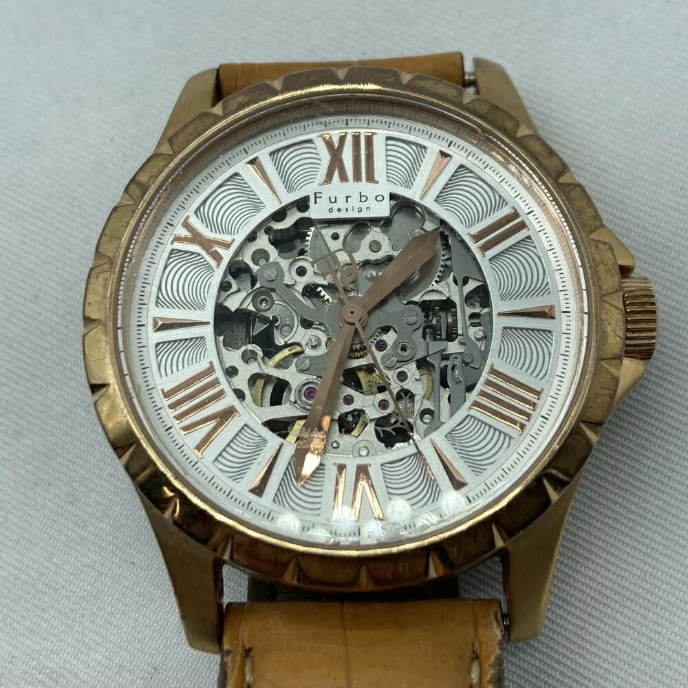 ジャンク FURBO design 自動巻き A2717 楽天市場】【中古】Furbo design フルボデザイン 自動巻き F5012