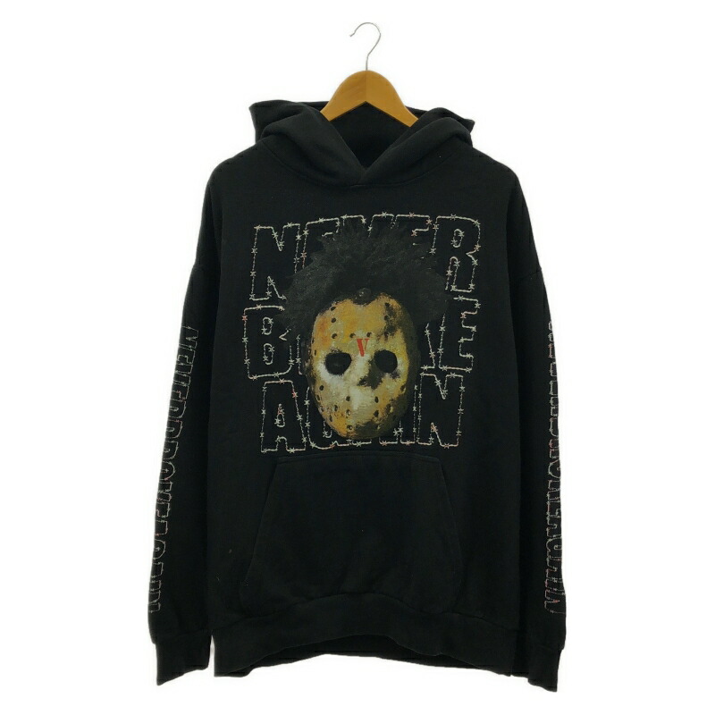 【中古】Vlone x Never Broke Again Haunted Hoodie ▲状態考慮 ヴィーローン ヤングボーイ・ネヴァー・ブローク・アゲイン[92]