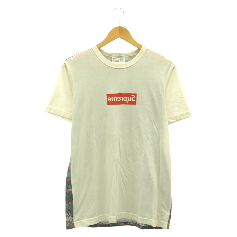 楽天市場】13SS SUPREME × COMME des GARCONS Box Logo S/S Tee L