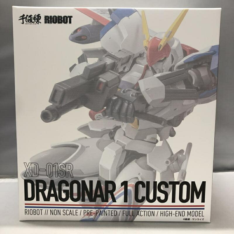 【中古】千値練 RIOBOT 機甲戦記ドラグナー ドラグナー1 カスタム マスターファイル メタルアーマー フィギュア[15]