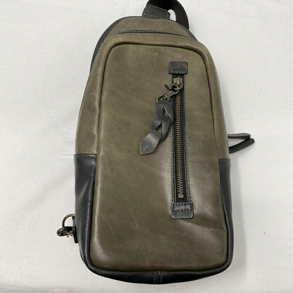 【中古】Thyme Bucks BLOOM ショルダーバッグ 豊岡鞄 タイムバックスブルーム[17]