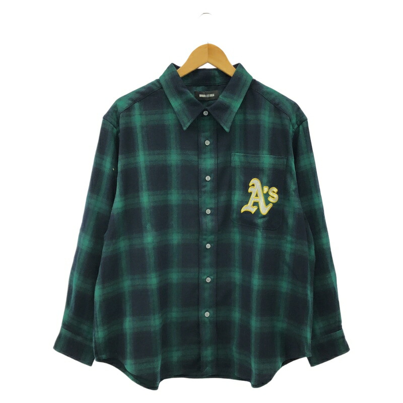 楽天市場】WIND AND SEA ウィンダンシー シャツ サイズ:XL 24SS MLB