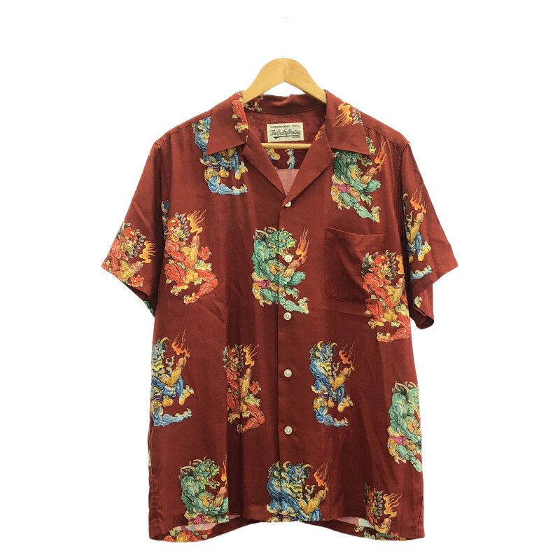 WACKO MARIA ワコマリア　ティムリーハイ　アーミーシャツ　刺繍　S 楽天市場】【送料無料】WACKO MARIA × TIM LEHI ARMY SHIRT