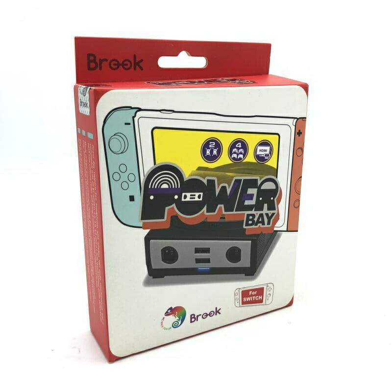 【中古】ｹﾞｰﾑOP）【未開封】Nintendo Switch用ドック Brook Power Bay[6]