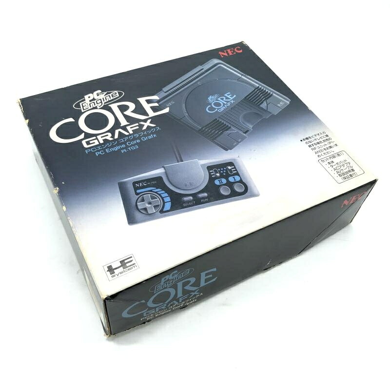 【中古】本体）【動作確認済み/箱・説明書付き】NEC/PCエンジン コアグラフィックス/PI-TG3[6]