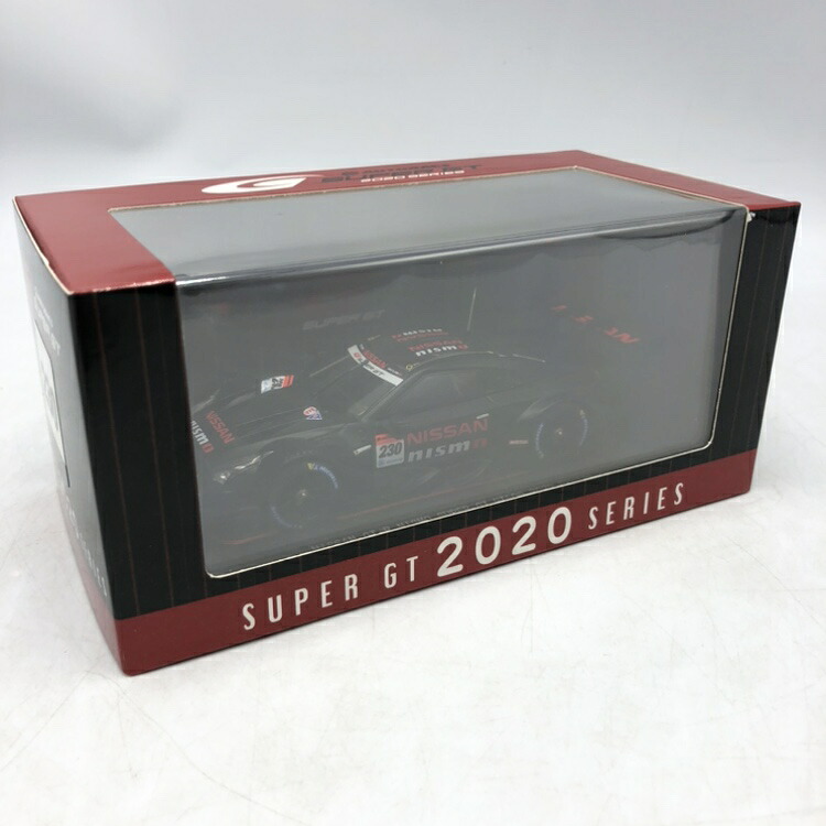 【中古】エムエムピー(MMP) 45770 1/43 NISSAN GT-R NISMO SUPER GT GT500 2020 ProtoType No.230[70] 乗り物のおもちゃ-おもちゃ-車