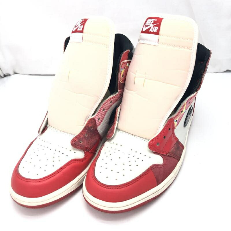 【中古】Spider-Man × Nike Air Jordan 1 High OG SP サイズ29.0cm DV1748-601 ナイキ スパイダーマン[91]画像