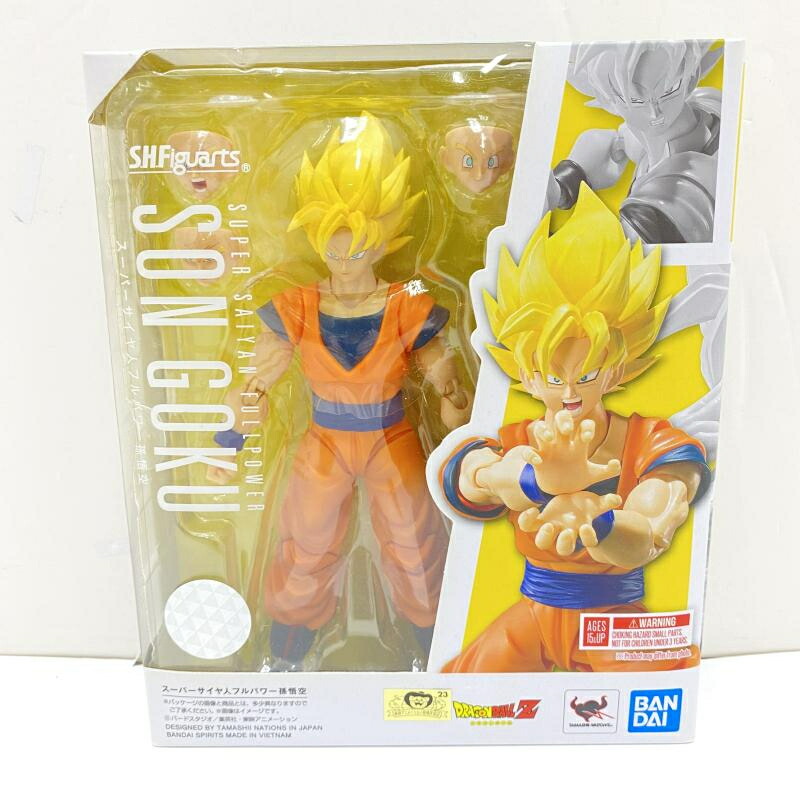 【中古】【未開封】S.H.Figuarts スーパーサイヤ人フルパワー 孫悟空 「ドラゴンボールZ」　フィギュア[95]