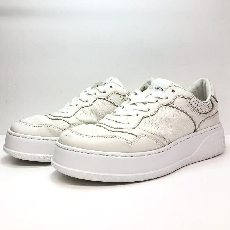 【中古】GUCCI GGエンボズスニーカー UK7[66] 16,174円