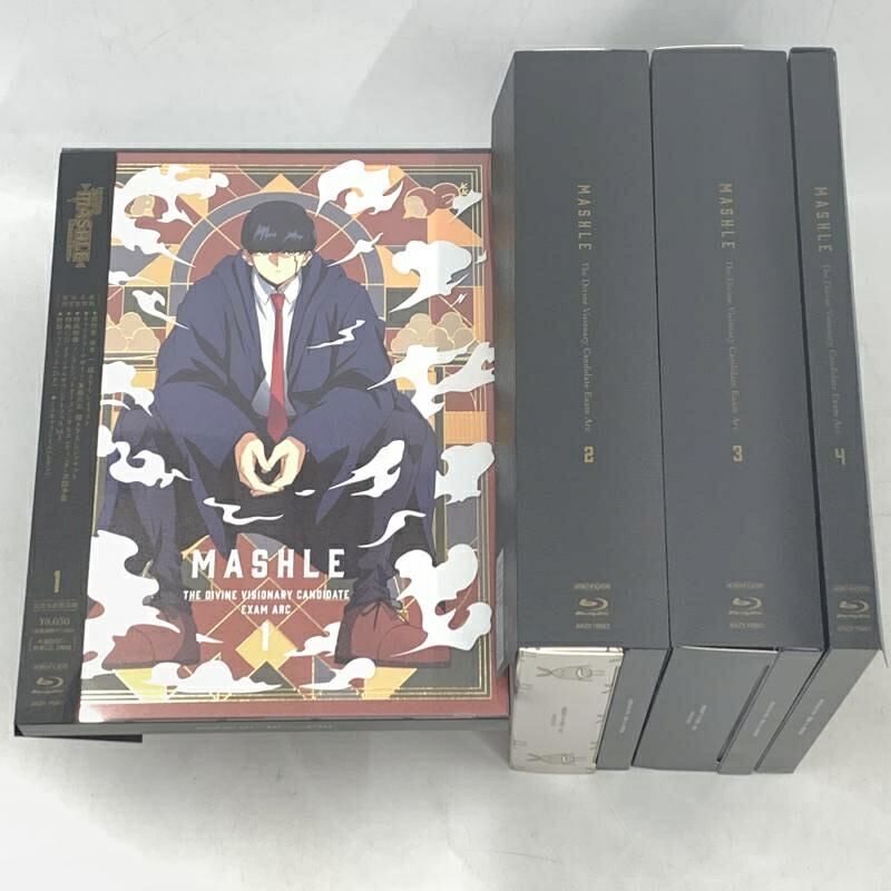 【中古】マッシュル MASHLE 神覚者候補選抜試験編 完全生産限定版 Blu-ray 全4巻セット[10]