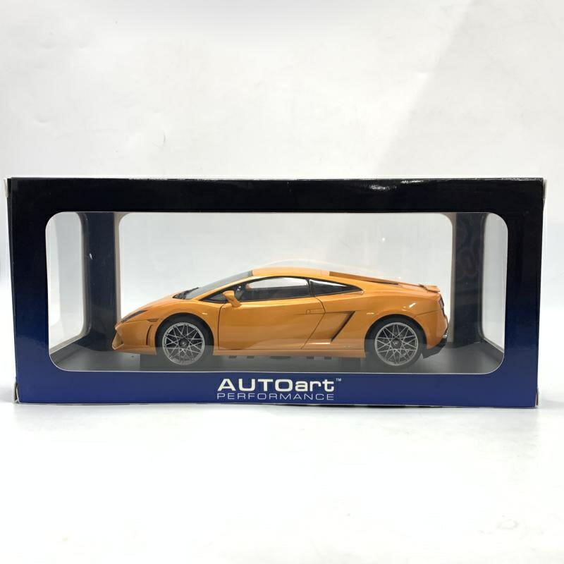 【中古】1/18 ｵｰﾄｱｰﾄ ﾗﾝﾎﾞﾙｷﾞｰﾆ ｶﾞﾔﾙﾄﾞ LP560-4 (ｵﾚﾝｼﾞ)[10]