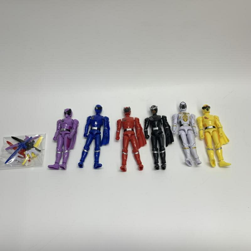 【中古】現状品)アクションヒーロー 王様戦隊キングオージャー 6体セット[18]