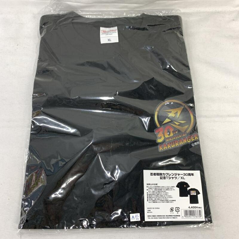【中古】未使用)忍者戦隊カクレンジャー30周年記念記念Tシャツ/XL[91]画像