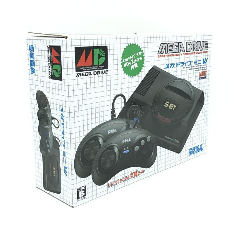楽天市場】【中古】本体）SEGA メガドライブミニW ゲーム機本体