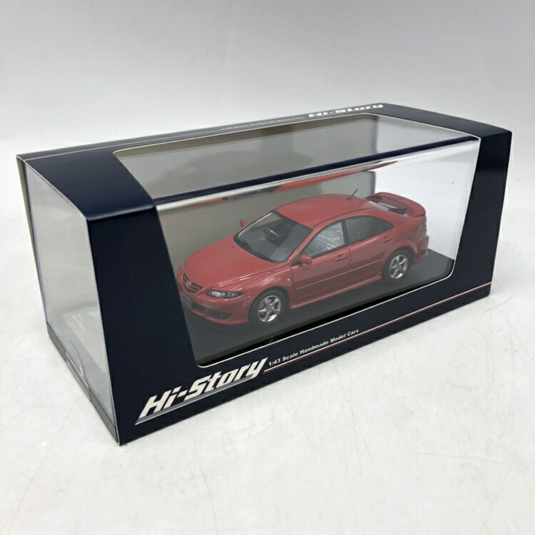 【中古】Inter allied　1/43 MAZDA ATENZA Sports 23S 2000(クラシックレッド)　開封品[70]