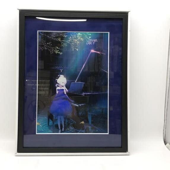【中古】ブルーアーカイブ　空崎ヒナ　額装イラスト「陽ひらく彼女たちの小夜曲」[24]