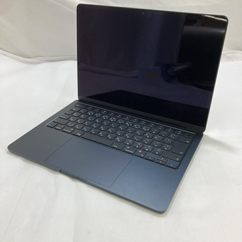 【中古】Apple MacBook Air Liquid Retina 13ｲﾝﾁ Apple M2チップ 2022 256GB 8GB 8コア ミッドナイト MLY33J/A[19]