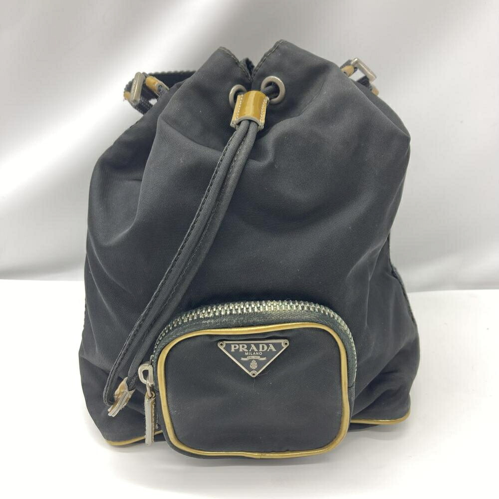 楽天市場】【未使用品】【バッグ】PRADA プラダ マルチポーチ 巾着