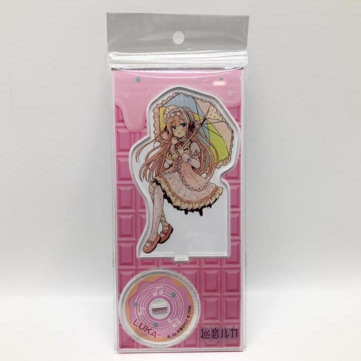 【中古】未開封） 巡音ルカ スイーツ アクリルスタンド　「 ｉｌｌｕｓｔｒａｔｉｏｎ ｂｙ　佐倉おりこ 」[24]