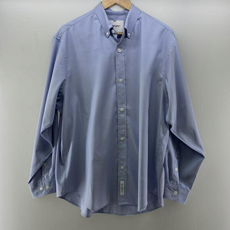 【中古】W)TAPS W)TAPS 24ss BD 02/LS OXFORD COOLMAX サイズ03 241TQDT-SHM02 ダブルタップス[24]