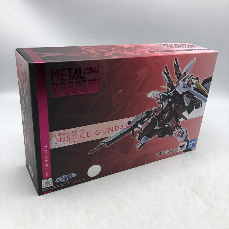 【中古】METAL ROBOT魂 ＜SIDE MS＞ ジャスティスガンダム　開封　箱傷　台座傷有[70]