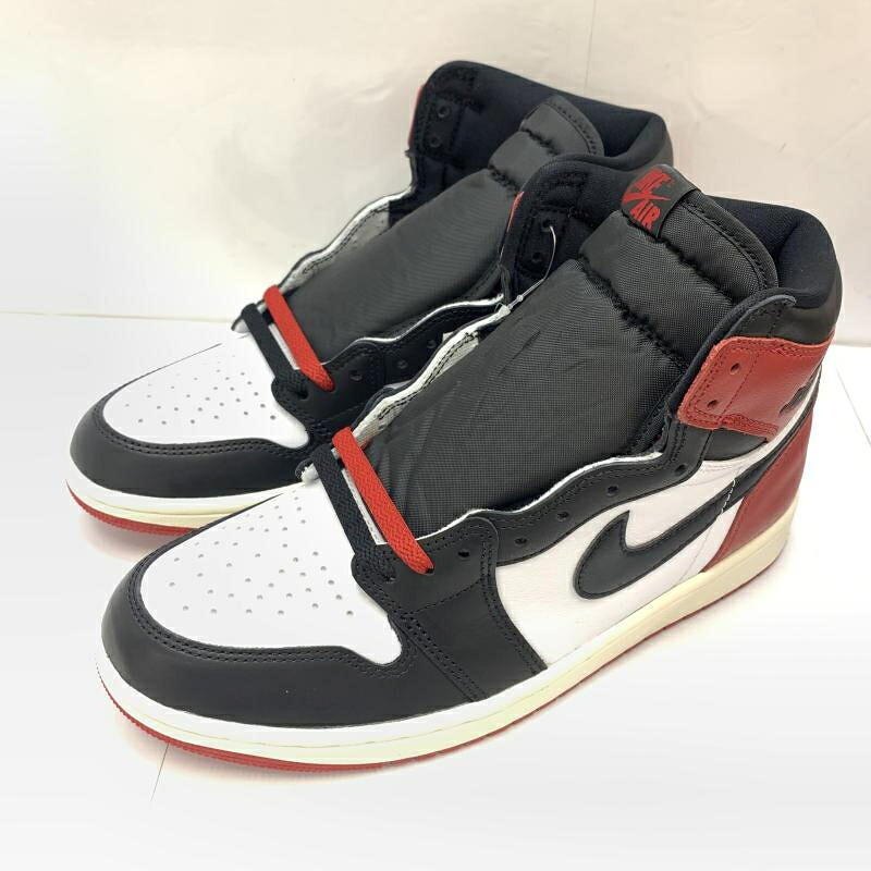 【中古】NIKE AIR JORDAN 1 RETRO HIGH OG Black Toe Reimagined 27.0cm DZ5485-106 ナイキ[92]